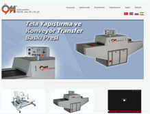 Tablet Screenshot of ozermakina.com.tr